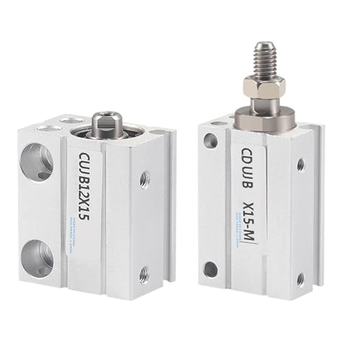 Vérin pneumatique à installation libre CUJB gain de place pour outillage - 2