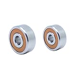 2PCS SMR115C/SMR693C 2OS Fishing Wheel Modification ABEC-7 Stainless Steel Hybrid Ceramic Fishing Reels Ball Bearings Accessories(SMR115C 2OS)