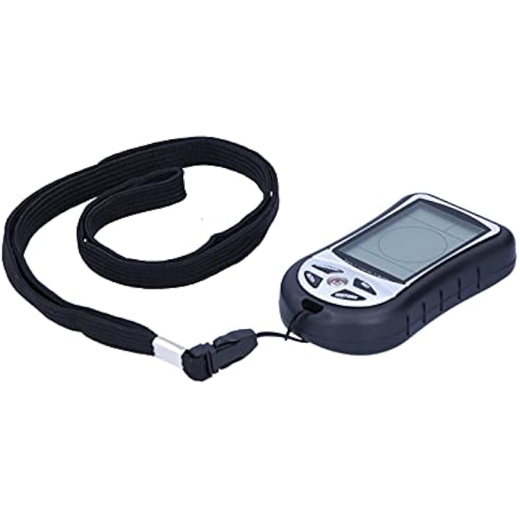 Multifunction Digital Altimeter, Electronics Altimeters Handheld Outdoor Meter Device Barometer Activity for Measure Altitude (not Included Batteries)