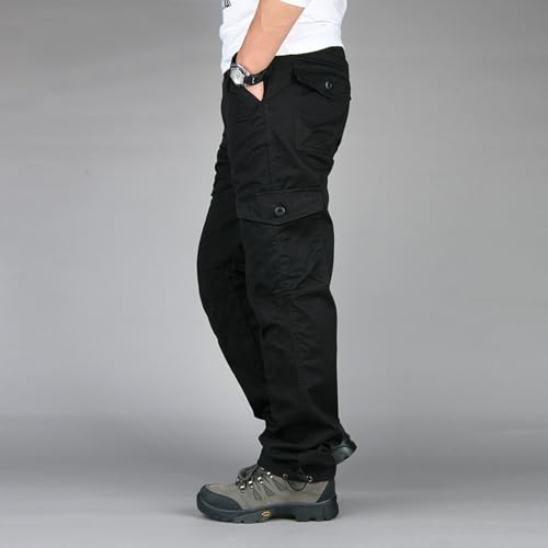 Flat Pocket Parachute Pants for Men Casual Joggers Baggy Cargo Pants Unisex Street Pants Drawstring Trouser2