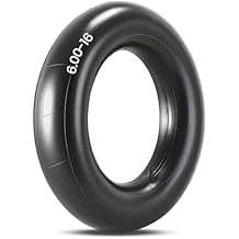 AR-PRO Replacement 6.00-16 Heavy-Duty Inner Tubes for Tractor, Trailer, Truck and More 600-16 Tires - with TR15 Valve Stems - Made from Durable Butyl Rubber