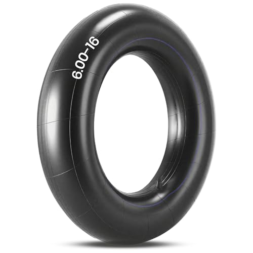 AR-PRO Replacement 6.00-16 Heavy-Duty Inner Tubes for Tractor Trailer Truck and More 600-16 Tires - with TR15 Valve Stems - Made from Durable Butyl Rubber