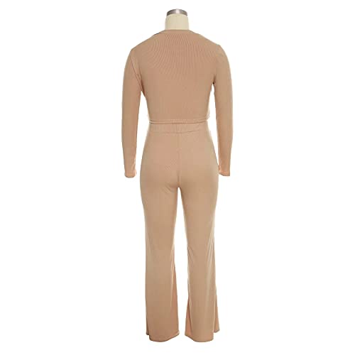 Oluolin Women's Casual Outfits Athletic Tracksuit Sweatsuit 2 Piece Set Plus Size #TOP3