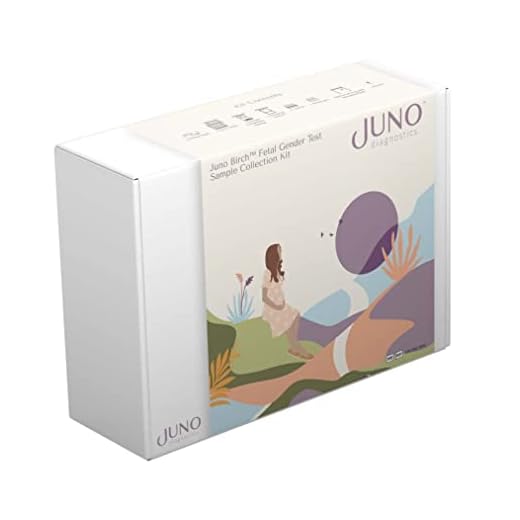 JunoDx – Juno Birch Fetal Gender Test – Learn The Gender of Your Baby as Early as 7 Weeks – at-Home Test Kit