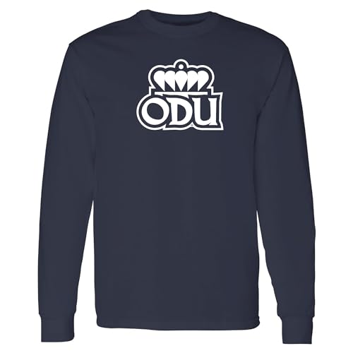 UGP Campus Apparel AL02 - Old Dominion Monarchs Primary Logo Long Sleeve - Medium - Navy