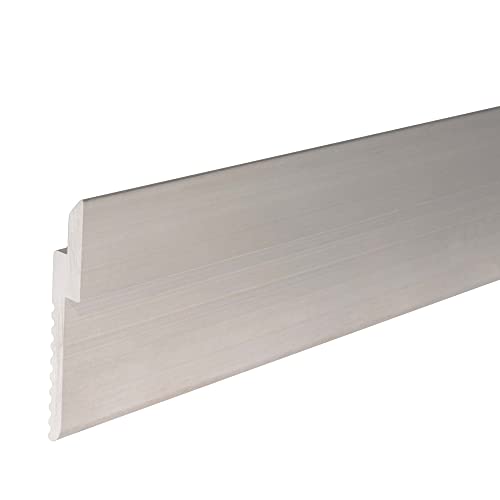 Image of Outwater 46 inch Length 2 Pack Mill Finish Aluminum Z Panel Hanger Clip