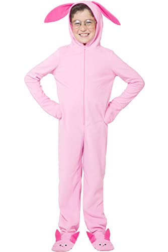 INTIMO A Christmas Story Kids' One Piece Bunny Pajama Union Suit Outfit (S/M)