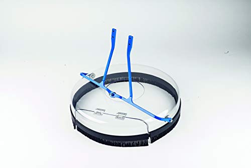 Ratioparts Clear Protect Weed Brush Cover with Brush Strip Protector - Black White Blue