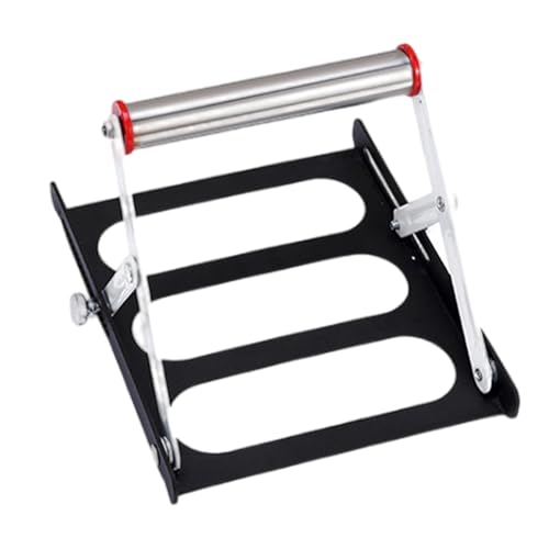 Support pour machine de découpe réglable en métal pour corriger les coupes de biais