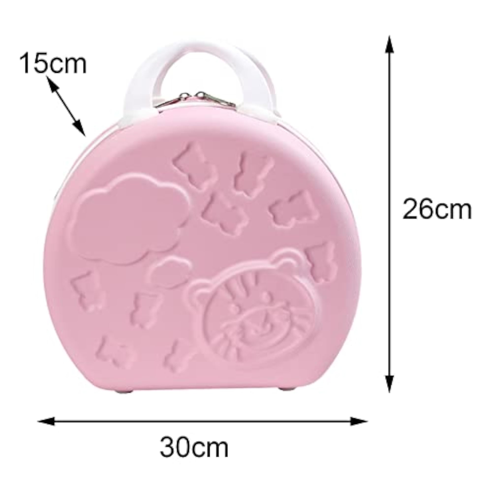 Mini Hard Shell Cosmetic Case Organizer