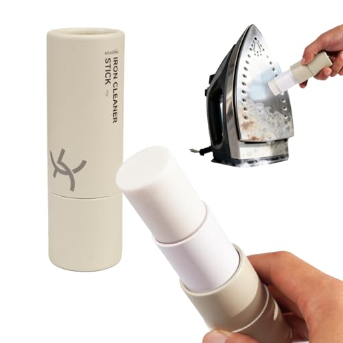 KEARING Iron Cleaner Paste | Instantly Cleans Hot Iron Soleplates - Removes Melted Fabric Starch & Glue | Saves Money Restores Steam Performance for All Irons