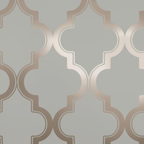 Tempaper Metallic Bronze Gray Marrakesh Removable...