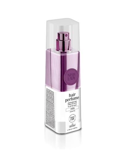 Nishlady Hair Perfume Ruby 75 ml - Bruma Capilar De Lujo, Elimina El Olor Al Instante, Para Todo Tipo De Cabello