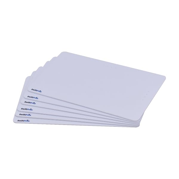 SwiftProx ISO PVC Proximity Card (Comparable to HID 1386) - 37 Bit - No Site Code - H10302 Format - Custom Programmed Number Range (100)