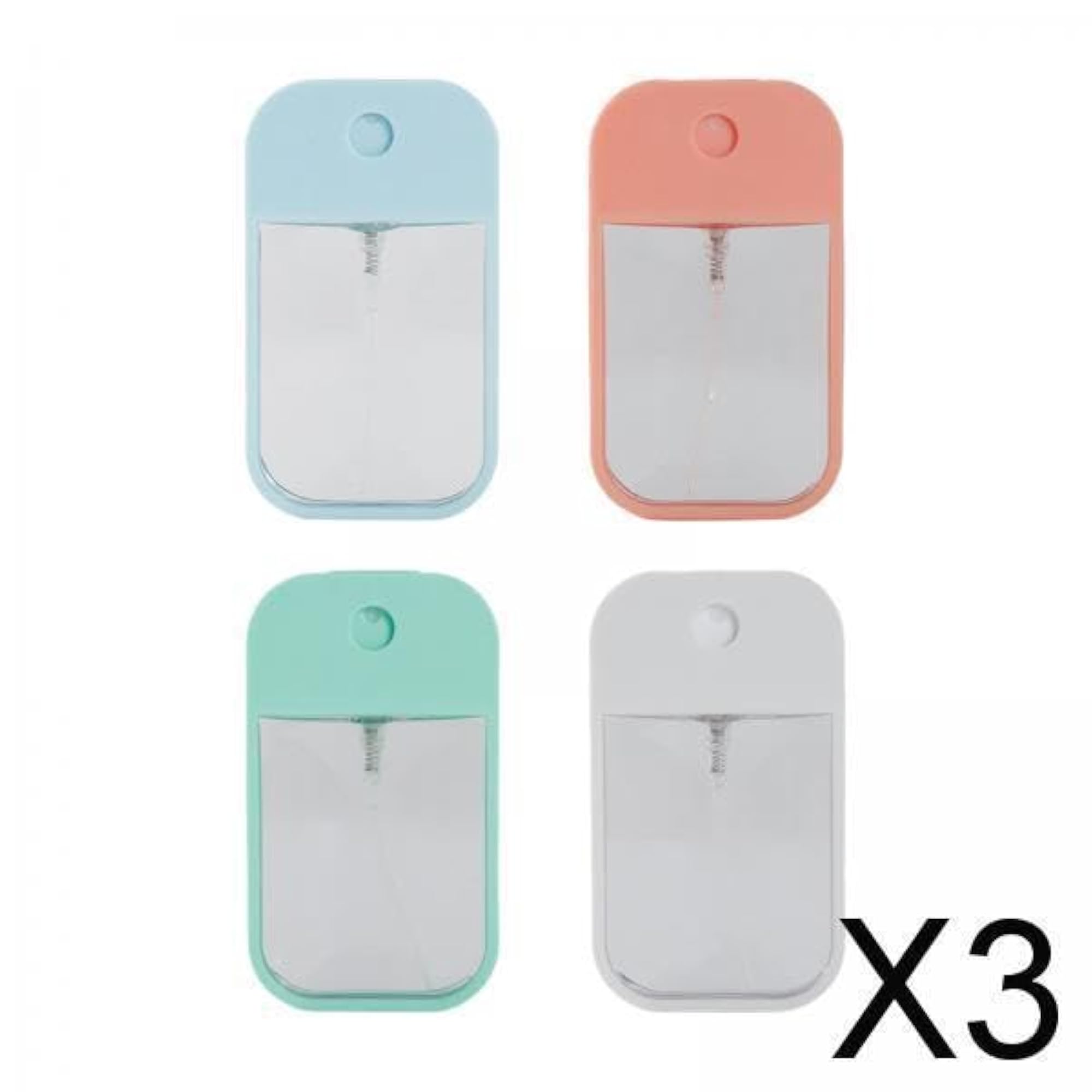3x4Pcs Refillable Spray Bottles, 45ml Perfume Spray Bottles