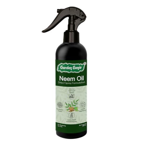 Image of Garden Genie Ready to Use Neem Oil Spray for Plants Home Garden, 250ml | Organic Insecticide for Plants I Insect Killer Spray - Removes Mealy Bug, Fungus, Aphids Etc from Home Garden