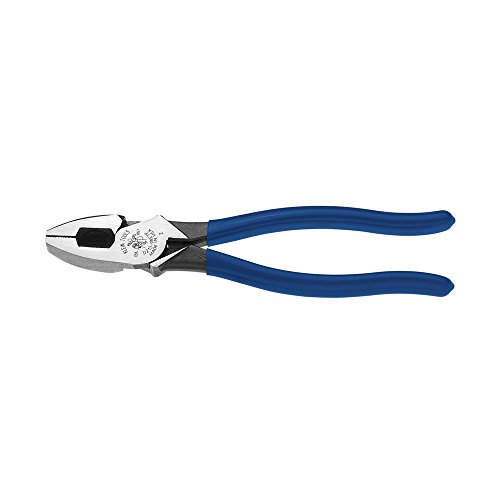 Klein Tools D213-9NETP Lineman's Fish Tape Pulling Pliers, High Leverage Design with Handle