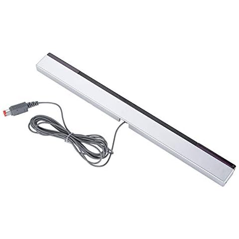 Vbestlife Barra de Sensor de Rayos Infrarrojos con Cable para Nintendo Wii/WIIU Cover