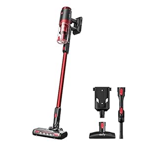 eufy by Anker, HomeVac S11 Lite, snoerloze steelstofzuiger, lichtgewicht, stijlvol en snoerloos ontwerp, veelzijdige hulpstukken, perfect voor mensen met huisdieren, voor tapijt en harde vloeren