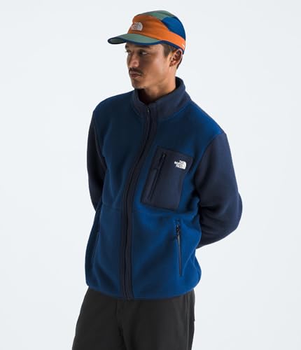 Image of THE NORTH FACE Men's Yumiori Full Zip Jacket | Lightweight Fleece Coat With Embroidered Logo, Zip Pockets