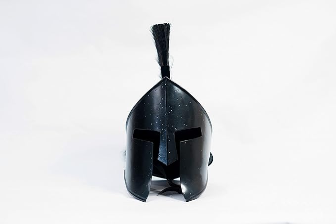 Amazon.com: AnNafi Medieval Helmet Greek Spartan Helmet 300 Movie King Leonidas Roman Helm Black Finish, Red/Black Plume, Armor Spartan Legions Helmets | Men's Warrior Adult Knight LARP Reenactment Costumes : Clothing, Shoes Amazon.com: AnNafi Medieval Helmet Greek Spartan Helmet 300 Movie King Leonidas Roman Helm Black Finish, Red/Black Plume, Armor Spartan Legions Helmets | Men's Warrior Adult Knight LARP Reenactment Costumes : Clothing, Shoes