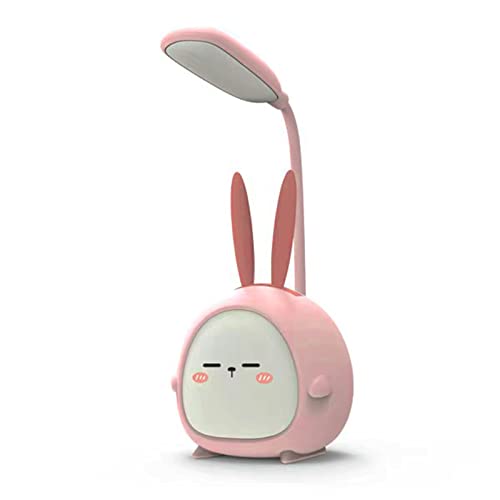 Neioaas Mini Bunny Night Light, Portable LED Table Light