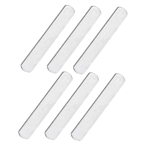 Plaques métalliques argentées KOMBIUDA lot de 6 plaques en acier pour bandes lestées