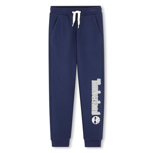 Timberland Core Pantalon de Jogging pour garçon, Bleu de Chine, 16 ANS