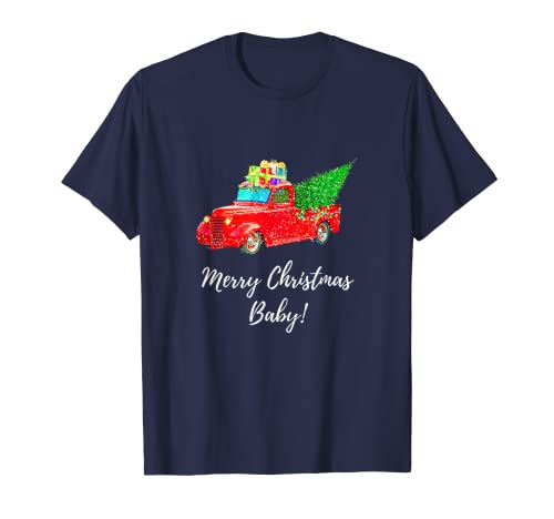Little Sprouts Merry Christmas Baby Camiseta Camiseta