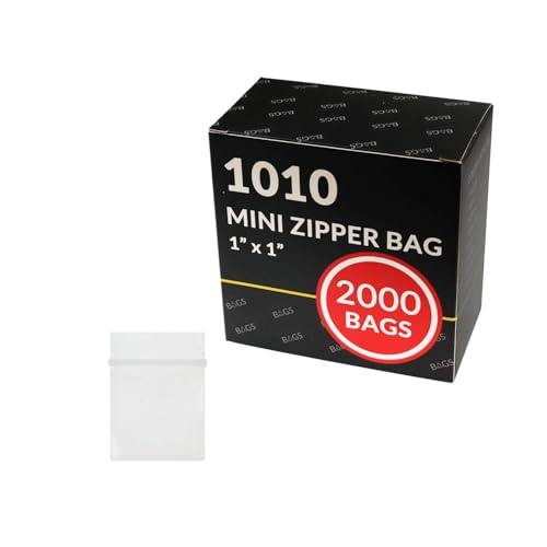 2000 Pcs Mini Ziplock Bags, 1