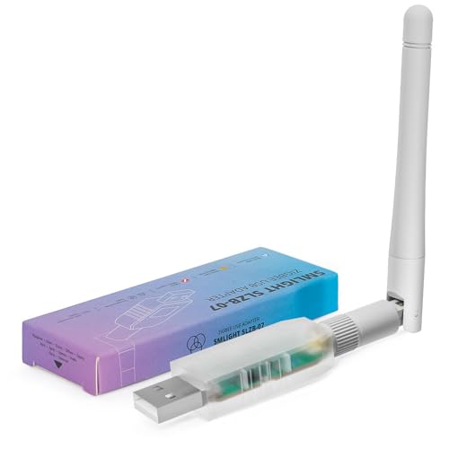 SMLIGHT SLZB-07 Zigbee 3.0 Coordinator Thread/Matter Mini USB Adapter Funktioniert mit Zigbee2MQTT Home Assistant ZHA