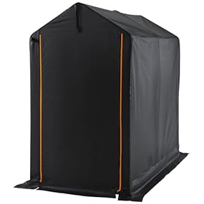 自転車用テント Amazon | サイクルハウス 5-6台 自転車置き場 家庭用 屋根