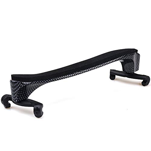 Nanyi Violin Shoulder Rest 1/2 Collapsible Adjustable 1/2 Size Violin Niversal Type Violin Parts Soft Safety Easy To Use, High Strength Sponge Grid Pattern #TOP1