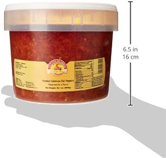 TUTTOCALABRIA Bulk Tutto Calabria Crushed Calabrian Chili Peppers 2.8 kg (98.7 oz)