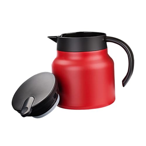 ULTECHNOVO 1 botella de agua aislante, portátil, práctica botella de gran capacidad, olla aislante, con tapa, creativa, resistente y robusta