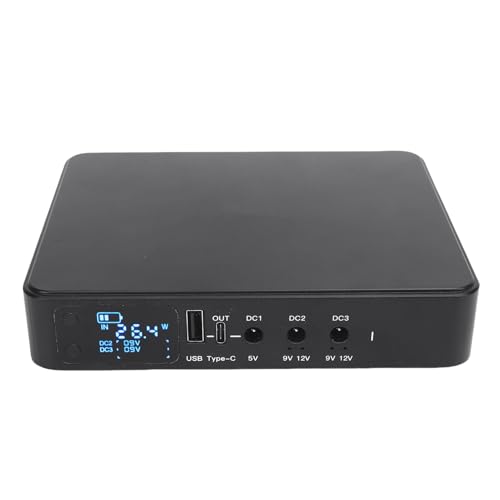 UPS Batería de Respaldo 10400mAh para enrutadores y cámaras: Teletrabajo y seguridad sin cortes