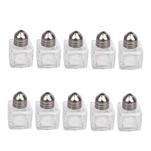 FUNOMOCYA 10piezas Mini Botellas De Para Especias y Utensilios De Cocina Prácticos Para Almacenamiento De Salsas y Condimentos Diseño