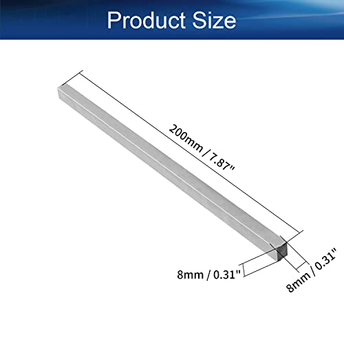 Bettomshin HSS Herramienta Torno 8mmx8mmx200mm 10 Pzas miniatura 2