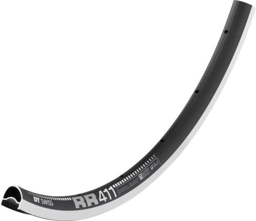DT Swiss RRR411ABK32 jante de vélo route standard 32 trous noire pour montage de roue arrière