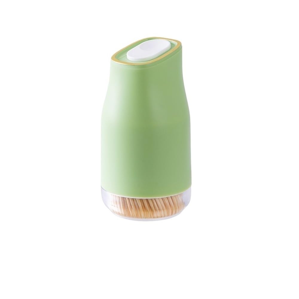 AYCDL Toothpick Dispenser Toothpick Box Household Portable Sliding Cover Toothpick Jar Portable Toothpick Holder Toothpicks For Appetizers,3