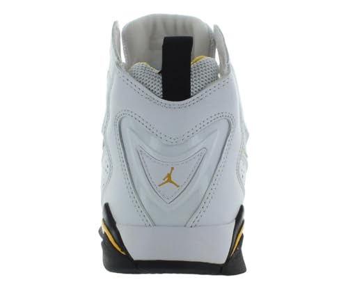 Nike Jordan True Flight Mens Shoes Size 12, Color: White/Black/Yellow Ochre-White4