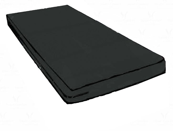 Image of 100% Waterproof Mattress Cover /Protector with Zipper Chain for Double Bed (Set of 2 Pieces) II All Around Protection with 360 Encasing (36 inch*72 inch*6 inch, Grey)