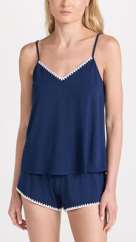 Eberjey Women's Frida Whip Stitch Shorts PJ Set2