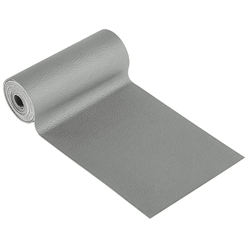 Image of YAFLC Leather Repair Patch for Furniture, 4 inch x 63 inch Self Adhesive Leather Repair Kit Vinyl Repair Tape for Car Seat Sofa Jackets Couches Chair Grey