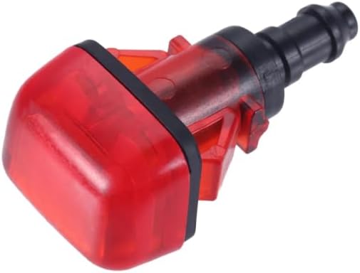 1Pc Plastic Car Rear Windshield Wiper Washer Jet Nozzle Fit for Honda Pilot MK2 2009-2015 Replacement Part 76850-SZA-A01 Red