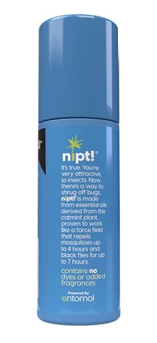 nipt! - Essential Oil Insect Repellent, Repels Mosquitoes & Black Flies, DEET Free, Plant Based, EPA Approved, Pleasant Smelling, Pump Spray, 3.2 oz — view 3