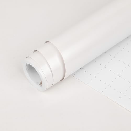 HBell White Wrapping Paper Roll 43cm*10m White Matte Wrapping Paper Solid Color Gift Wrap Paper for Birthday Easter Wedding Baby Shower Valentines Christmas