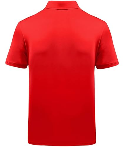 ZITY Mens Polo Shirt Short Sleeve Sports Tactical T-Shirt Athletic Golf Polos Daily Casual Stylish Collared Shirts for Men