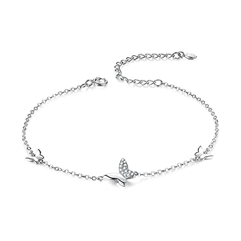 Pulsera LDUDU Plata de Ley 925 Mariposa Cover