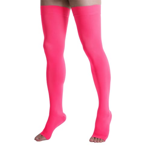Image of Doc Miller Thigh High Compression Socks 20-30mmHg